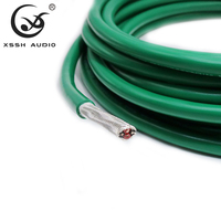 Kabel Audio HIFI Koaksial 4-Core YIVO XSSH Bulk, Kawat Tembaga Murni DIY untuk Perakitan Konektor RCA XLR untuk Speaker PC Home Theater
