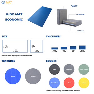 Tapis de tatami pour arts martiaux, <span class=keywords><strong>judo</strong></span>, lutte, BJJ, MMA, <span class=keywords><strong>dojo</strong></span>, sol de salle de sport - Product Image 4
