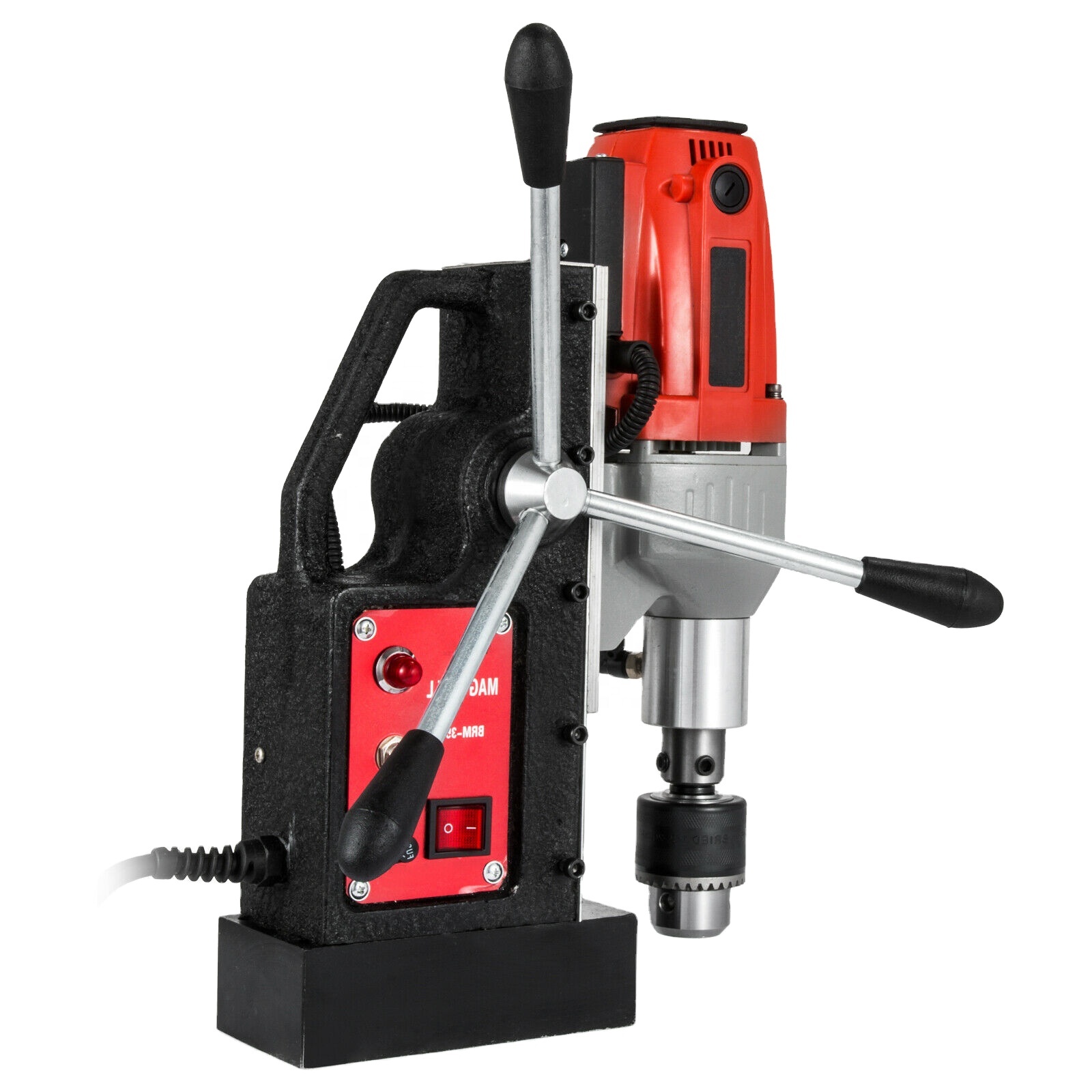 SUBORUI Mini Drill Press Bench Table Drill Press hss annular broach cutter portable magnetic drill machine