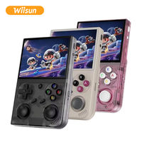 Consola de Juegos Retro Portátil Wiisun G350, Linux de 64 bits, Pantalla IPS de 3.5 Pulgadas, RK3326, Reproductor de Videojuegos de Bolsillo, Consola R36S