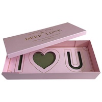 Vente en gros de boîtes à fleurs de luxe avec couvercle et base maman je t'aime boîte cadeau pliable en papier noir rose pour fleurs