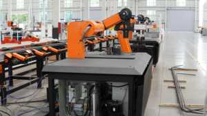 Centro de Doblado de Varillas Automático con Brazo Robótico XDWQ40D, Equipo Horizontal para Doblar Barras de Refuerzo - Product Image 2
