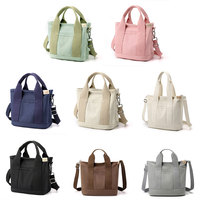 Sac fourre-tout noir en toile pour femme, de créateur, de qualité supérieure, avec logo personnalisé, certifié BSCI, fabrication OEM, vente en gros