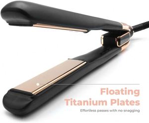 Plancha de Pelo Eléctrica Profesional 500F LCD con Queratina y Titanio, Calentamiento Rápido a 500 Grados, con 1 Año de Garantía - Product Image 4
