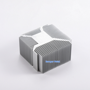 Perfil anodizado do dissipador de calor da extrusão da água redonda da fresagem cnc do dissipador de calor da extrusão - Product Image 2