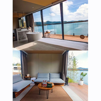 Maison conteneur préfabriquée en acier, contemporaine, modulaire, légère, anti-corrosion, étanche, écologique, 20 pieds, 40 pieds