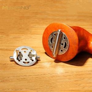 Briar Wood Pipe Windproof Cap Stainless Steel Adjustable Diameter Durable Smoking Pipe Accessory - Product Image 2