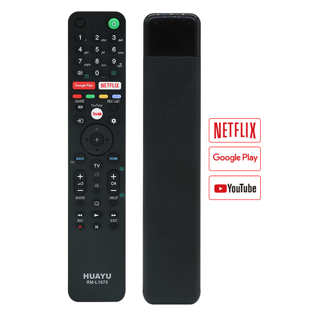 HUAYU RM-L1675 Universal Remote Control Replacement for Sony Smart Tv LED LCD 4K HD Controller