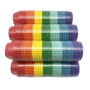 700 pcs חבילה מוצק צבע מאפין נייר עוגת כוס סיטונאי עוגת בסיס נייר עובש עוגה - Product Image 3
