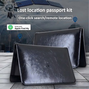 สำหรับ Locator Passpocket ใช้ได้กับ FindMy สำหรับอุปกรณ์ป้องกันการสูญหายสำหรับหนังสือเดินทางและกระเป๋า กันน้ำ ใช้งานร่วมกับ IOS ได้ - Product Image 1