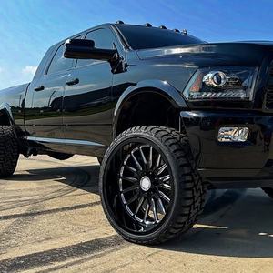 Jantes forgées 24 et 26 pouces pour SUV, tout-terrain, camion 4x4, <span class=keywords><strong>6x6</strong></span>, 22x12, 24x14, 26x14, 26x16, 5x127, 5x139.7, 6x135, 6x139.7, 8x165.1, 8x170, 8x180 <span class=keywords><strong>Ford</strong></span> - Product Image 4