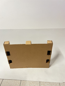 Vente en gros palette en carton ondulé recyclable personnalisable pour l'emballage de boîte de papier avec un matériau durable et écologique - Product Image 3