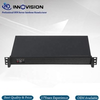 Boîtier de serveur compact 1U en alliage d'aluminium pour montage en rack 250 mm RX1250 Mini-ITX avec alimentation – Produit en stock
