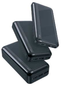 พาวเวอร์แบงค์แบบพกพา10000มิลลิแอมป์แบตสำรอง USB-A คู่โลโก้ตามสั่ง - Product Image 4