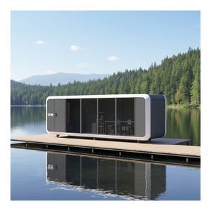 Nouvelles maisons préfabriquées tendance de 40 pieds, petites <span class=keywords><strong>capsules</strong></span> portables, cabines préfabriquées pour le camping - Product Image 1