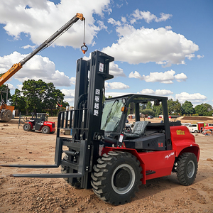 EPA CE ISO Certification 3 Ton 5 Ton 5000 Kg Off-road Diesel Forklift & Forklift Attachment Truck Rough Terrain Diesel Forklift