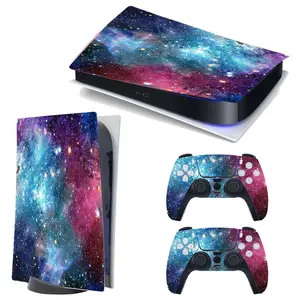 PS5 Vinyl Skin Sticker Decal Cover für PS5 Game Console und 2 Controller PS5 Disk Skin Sticker