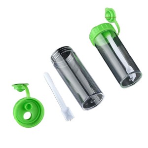 Recipiente para muestras de heces de 15 ml, transparente, desechable, con tapa de rosca y varilla de conexión - Product Image 1