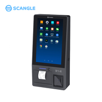 Sistema de Punto de Venta con Pantalla Táctil de 10.1 Pulgadas Scangle, Sistema POS de Autoservicio con Windows 10/11, Wi-Fi 6, NFC para Supermercados