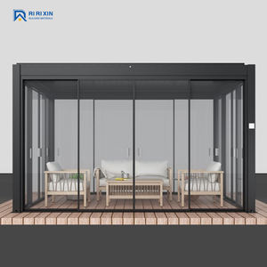 Techo de Cristal Personalizado para Patio Exterior - Veranda de 4 Estaciones con Pantallas - Product Image 1