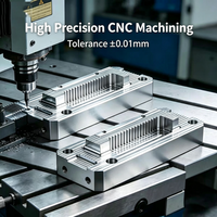Servicios de Mecanizado CNC de Alta Precisión en China, Piezas de Acero Inoxidable con Electroerosión por Hilo y Servicios de Perforación para Mecanizado