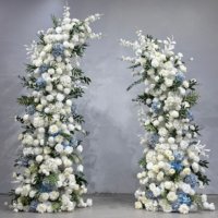 Arco de Flores Artificiales Personalizado Z04, Decoración para Fondo de Boda, Fácil Montaje