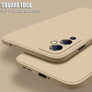 Funda de Silicona Líquida Cuadrada Original para Oneplus 9 8 7T 7 Pro, Funda Protectora de Lujo para Oneplus 9 Pro 6 6T 8T 5 T, Funda para <span class=keywords><strong>One</strong></span> <span class=keywords><strong>Plus</strong></span> 5 - Product Image 1