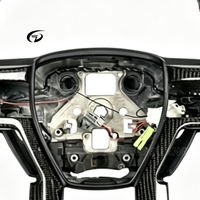 Volant en cuir personnalisé de haute qualité, en fibre de carbone, avec écran LED, compatible avec Ford F150, adapté au Raptor