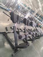 Chaise romaine de gymnastique commerciale inverse Hyper Extension exercice d'étirement du bas du dos 45 degrés Curl banc d'entraînement équipement de Fitness