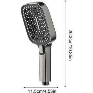 Chrome Detachable Adjustable Showerhead Holder Wall Stainless Steel <b>Shower</b> Set Bathroom Bath Brass Luxury Vintage <b>Shower</b> Set - Product Image 2