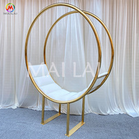 Moon Circle Meubles d'événement de luxe Mariage Canapé de mariée Chaise de mariage