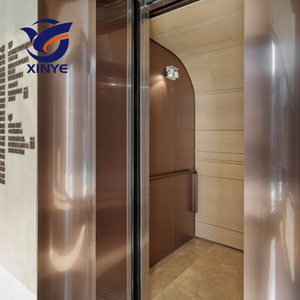 Stainless Steel Bronze Color Door <strong>Frame</strong> Profile Cladding Trim Cover for Hotel and Office Lobby Main Entrance Decoration Projects