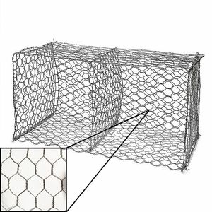 Factory Price Woven <strong>Gabion</strong> Box Water Erosion Galvanized Stone Cage/<strong>gabion</strong> Box/rock Filled Hexagonal Wire <strong>Mesh</strong> <strong>Gabion</strong> Basket - Product Image 1