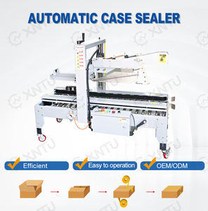 Automatische Elektrische Klebeband-Verschließmaschine für Kartonverpackungen – Neuwertig mit Kartonaufrichter und SPS-Steuerung - Product Image 6