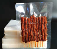 Sac d'emballage sous vide alimentaire à haute barrière thermique, sac de conservation sous vide plat transparent pour la conservation des aliments, vente en gros OEM ODM