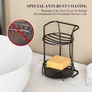 Jabonera con Drenaje Eficiente, Jabonera <span class=keywords><strong>de</strong></span> Baño para <span class=keywords><strong>Ducha</strong></span>, Jabonera <span class=keywords><strong>de</strong></span> <span class=keywords><strong>Ducha</strong></span> con Acabado Duradero Resistente al Óxido - Product Image 3