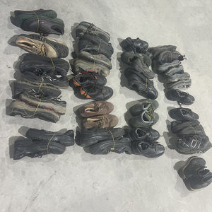 Chaussures de sécurité d'occasion pour hommes à embout d'acier, chaussures de travail usagées vendues au kilogramme en promotion - Product Image 3