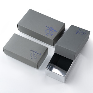 Boîtes cadeaux en papier pour chocolats à la truffe, avec logo personnalisé en relief, recyclables, de qualité alimentaire, avec séparateurs, fermeture magnétique noire de luxe - Product Image 2