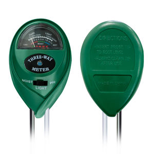 पोर्टेबल 3-इन-1 मिट्टी <span class=keywords><strong>ph</strong></span> मीटर डिजिटल परीक्षक दोहरी जांच कृषि ओम के लिए सटीक मृदा अम्लता/क्षारीय माप - Product Image 4