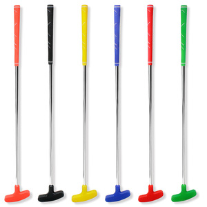 ACIER INOXYDABLE + Caoutchouc <span class=keywords><strong>Mini</strong></span> <span class=keywords><strong>Golf</strong></span> Enfants Poussoir Double Face Poussoir Adolescent Débutant <span class=keywords><strong>Golf</strong></span> Pratique Club - Product Image 5