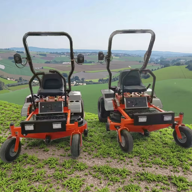 Commercial Grade Zero-Turn Cordless Lawn Mower Intelligent Remote Control Robot Mower CE Certified