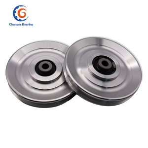 OD 115mm <span class=keywords><strong>BodySolid</strong></span> Typ Universal-Lagerrolle Fitness-Seilzugrolle für Fitnessgeräte Kabelzugmaschine auf Lager - Product Image 2