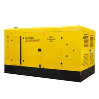 Kaishan KSZJ LGZJ 450 CFM Portable Jaune Diesel Moteur Haute Pression Heavy Duty Vis Compresseur D'air pour Puits D'eau Forage