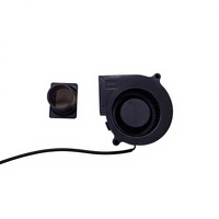 Ventilateur centrifuge de refroidissement pour siège de toilette DC 7530 Turbo Blower 12V, avec gaine de 7 cm, grand volume d'air et contrôleur de vitesse