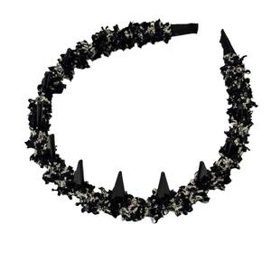 Diadema ondulada trenzada, dulce y lujosa sin temperamento atascado con peine <span class=keywords><strong>de</strong></span> dientes diadema <span class=keywords><strong>de</strong></span> diseño antideslizante - Product Image 5