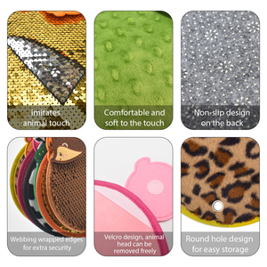 Animaux Autistes Sensory Textured Tactile Exploration Feel Touch Games Cloth Educational Toys Felt Sensory Mat for Children - Product Image 4