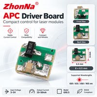 Module photoélectrique ZhonNa avec pilote de diode laser rouge PCB APC, contrôle 10-50mA 3-5V 650nm 635nm 850nm 905nm, pièces d'équipement laser LD