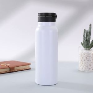Thermos à double paroi isolé sous vide de 24 oz avec couvercle à support magnétique pour téléphone en acier inoxydable - Product Image 1