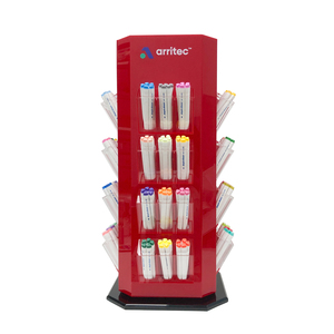 Xoay Acrylic Rack hiển thị với kim loại đứng cho Mark <span class=keywords><strong>Pen</strong></span> cho Mark <span class=keywords><strong>Pen</strong></span> hiển thị - Product Image 2