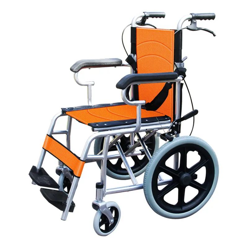 Fauteuil roulant mobile en aluminium d'aisance d'automoteur pour la chaise de toilette durable d'aisance de sécurité âgée